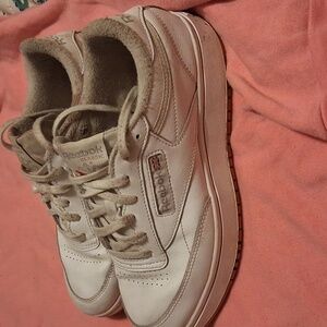 Reebok Classic Club C Mens Size 9 White